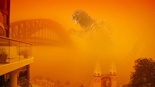 Godzilla por Avlxyz