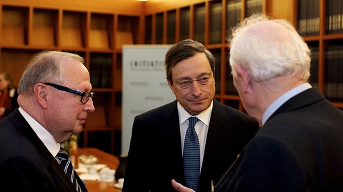 Mario Draghi por INSM