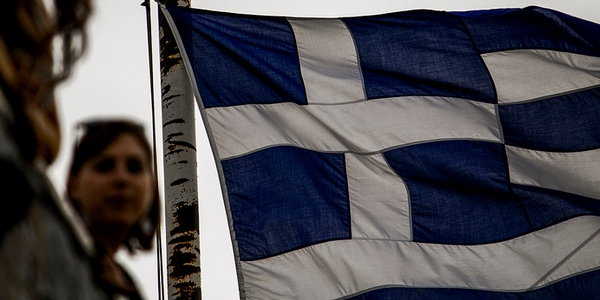 Bandera de Grecia por Jack Zalium