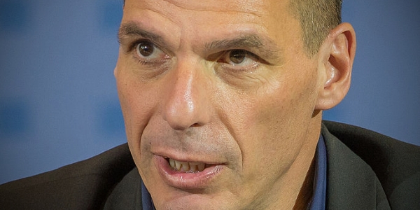 Yanis Varoufakis por Jorg Ruger