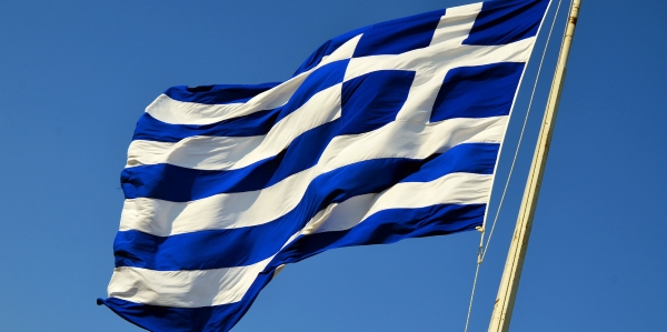 Bandera griega por George Rex