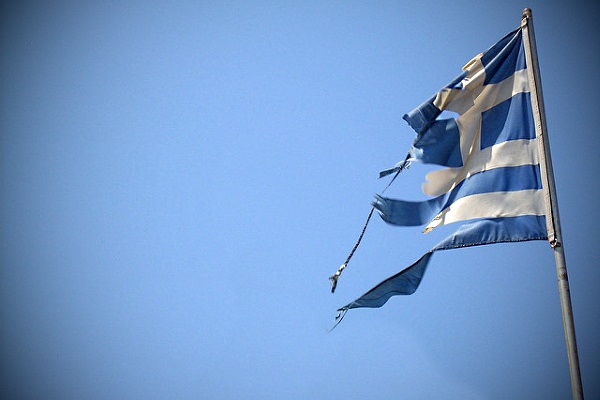 Bandera de Grecia por Fredrik Rubensson