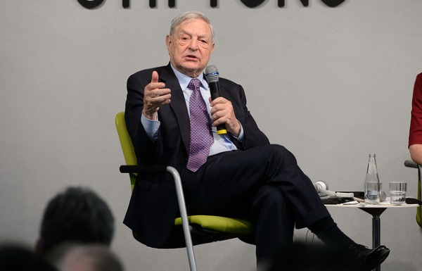 George Soros por Heinrich-Böll-Stiftung